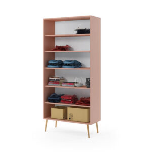 Szafa dwudrzwiowa z półkami Milu