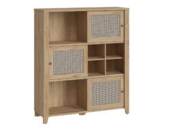 Komoda Dulce 130×150 cm z przesuwnymi drzwiami