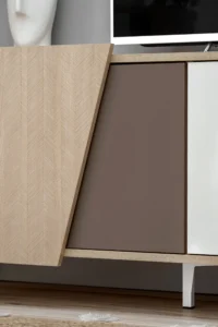 Kolekcja mebli do salonu Pikabo beżowa w jodełkę.mamtomi.pl.11