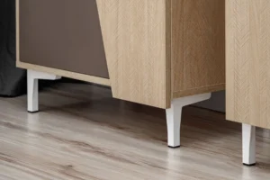 Kolekcja mebli do salonu Pikabo beżowa w jodełkę.mamtomi.pl.2