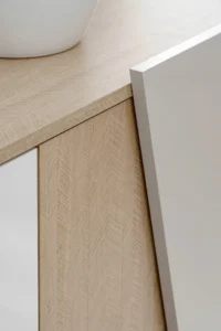 Kolekcja mebli do salonu Pikabo beżowa w jodełkę.mamtomi.pl.6