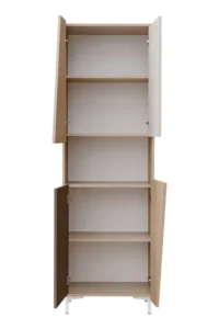 Wysoka witryna w jodełkę Picabo 189 cm