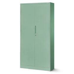 Szafa metalowa z półkami JAN 185x90cm pastelowy zielony