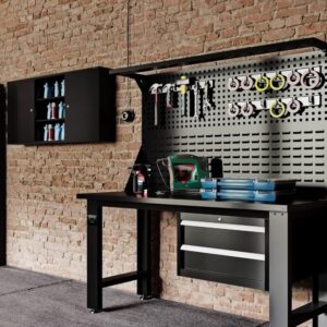 Metalowa Szafka wisząca loftowa BEN 60x120 cm