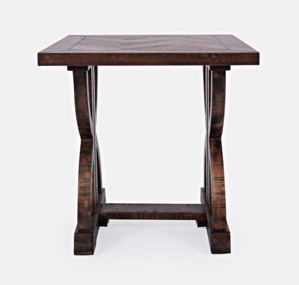 Stolik Avola AV1932-3 nowoczesny design kolor jasny dąb 61 cm - obrazek 1