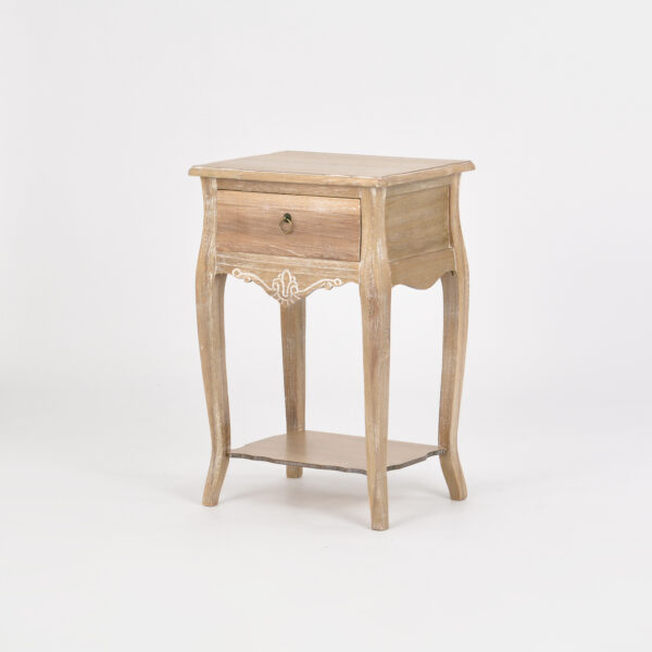 Szafka nocna Merano ME019 jasnobrązowa 47 cm nowoczesny design - obrazek 1