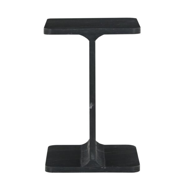 Stylowy Czarny Stolik Avola AV2330-3 średnica 30 cm - obrazek 1