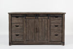 Stylowa Komoda Avola AV1700-35 w kolorze naturalnym 152,5 cm