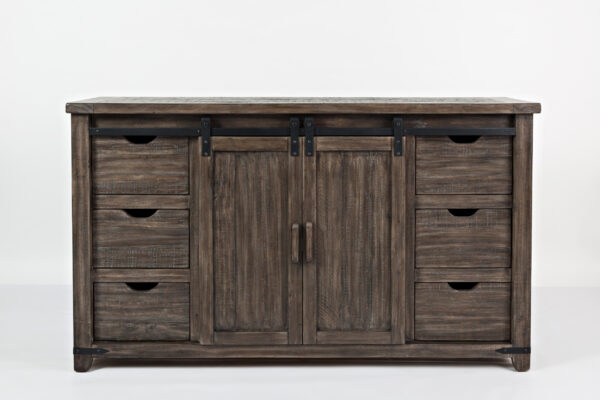 Stylowa Komoda Avola AV1700-35 w kolorze naturalnym 152,5 cm - obrazek 1