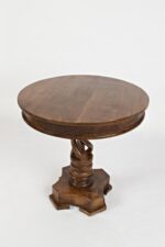 Stolik Avola AV1730-58 Ciemnobrązowy 76 cm - Elegancja i Funkcjonalność