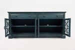 Stylowa komoda Avola AV175-9 w ciemnoturkusowym kolorze 178 cm