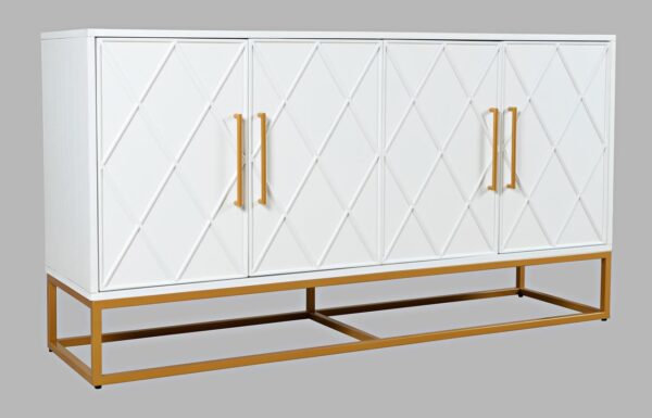 Stylowa Komoda Avola AV2069-60 w kolorze naturalnym 152,5 cm - obrazek 1