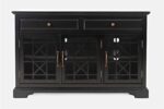 Stylowa Komoda Avola AV275-50 w Kolorze Czarnym 127 cm