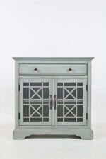 Stylowa Komoda Avola AV375-32 w Szaromiętowym Kolorze 82 cm