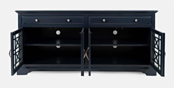 Elegancka Komoda Avola AV775-9 w Ciemnogranatowym 178 cm - obrazek 1