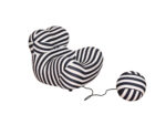 Fotel Nua N31-5 z podnóżkiem w eleganckim designie 76/32 cm