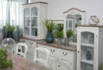 Stół Rimini White RIW026 160cm Biały z Ciemnobrązowym Blatem