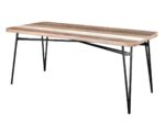 Elegancki Stół Adesso ADESD05-180 w Odcieniach Szarości i Beżu 180cm