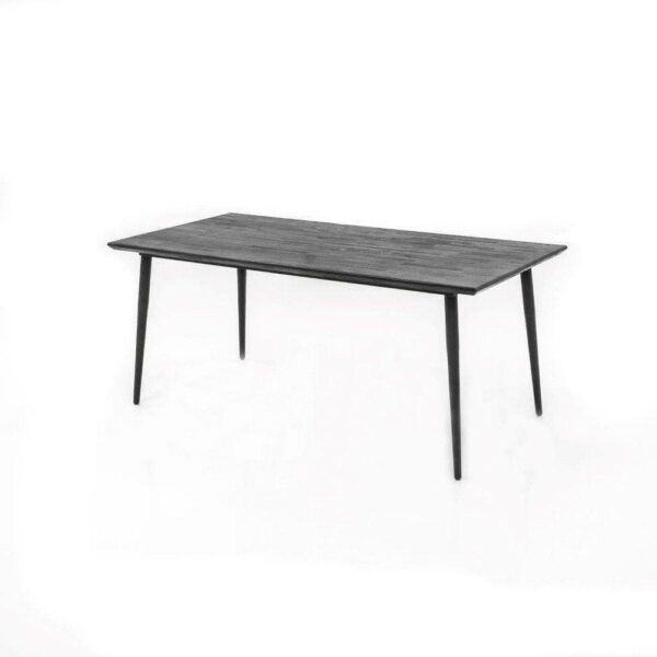 Stół Capella CAPD05-200 200cm Tundra Grey z ciemnografitowymi nogami - obrazek 1