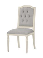 Krzesło tapicerowane Dijon DI28 w jasnokremowym kolorze 49 cm
