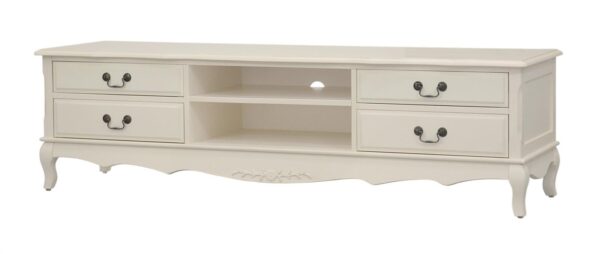 Stylowa Komoda RTV Dijon DI51 Jasnokremowa 180 cm - Elegancja w Twoim Salonie - obrazek 1