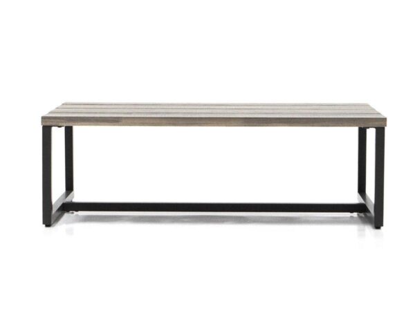 Stylowy Stolik Kawowy Flow FLOL06 w Piaskowym Kolorze 110 cm - obrazek 1