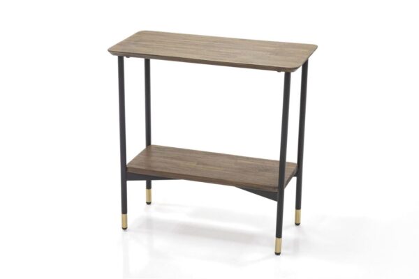 Stylowy jasnobrązowy stolik Maze MAZL07-60 o wymiarach 60 cm - obrazek 1