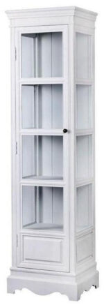 Witryna Latina LA04 w Białym Kolorze 49 cm - Elegancja i Styl