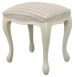 Kremowe Siedzisko Tapicerowane TA325B 45 cm - Elegancja i Komfort