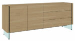 Stylowa Komoda Soho SH01 w Dębowym Kolorze 188 cm Elegancji