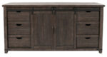 Stylowa Komoda Avola AV1700-70 w kolorze naturalnym 178 cm