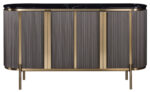 Stylowa Komoda Stilig ST384A z Uchwytem ze Stali Nierdzewnej 160 cm