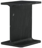 Stylowy Czarny Stolik Avola AV2330-3 średnica 30 cm