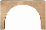 Konsola Avola AV2430-4 w naturalnym jasnym drewnie 122 cm