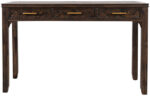 Biurko Avola AV1756-48 ciemnobrązowe 122 cm nowoczesny design