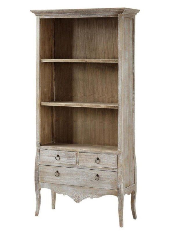 Stylowy regał Merano ME02 w jasnobrązowym kolorze 88 cm - obrazek 1