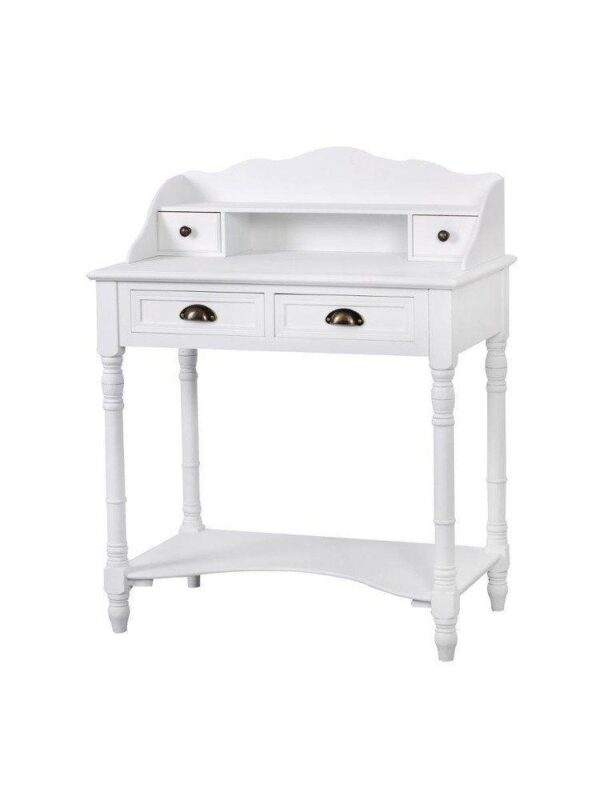 Stylowa Biała Konsola Latina LA034 80 cm - Elegancja w Twoim Wnętrzu - obrazek 1