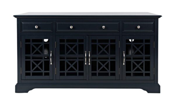 Elegancka Komoda Avola AV775-60 w Ciemnogranatowym 153 cm - obrazek 1