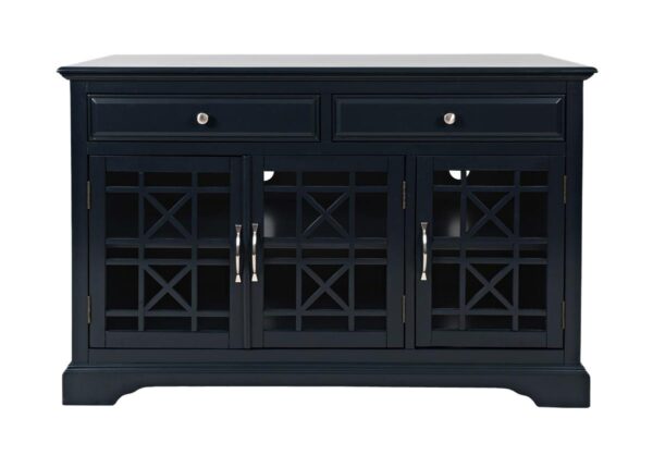 Elegancka Komoda Avola AV775-50 w Ciemnogranatowym 127 cm - obrazek 1