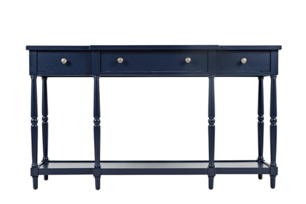 Stylowa Konsola Avola AV1633-60 w Ciemnogranatowym 152,5 cm - obrazek 1