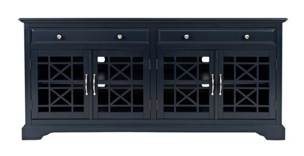 Elegancka Komoda Avola AV775-9 w Ciemnogranatowym 178 cm - obrazek 1