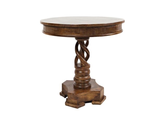 Stolik Avola AV1730-58 Ciemnobrązowy 76 cm - Elegancja i Funkcjonalność - obrazek 1
