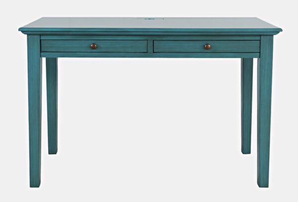 Biurko Avola AV175-4820 Ciemnoturkusowe 122 cm - Styl i Funkcjonalność - obrazek 1