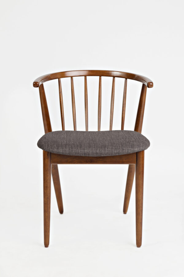 Stylowe Krzesło Avola AV1769-43 w Brązowej Tkaninie Grafitowej 54,5 cm - obrazek 1