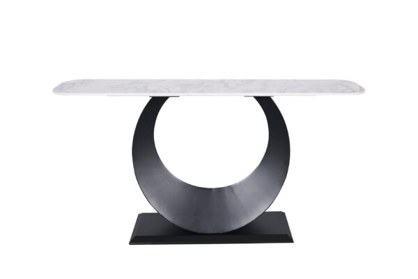 Modig M86-150 Konsola Czarna z Białym Blatem 150 cm Elegancja i Styl - obrazek 1